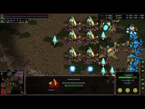 Bisu (P) vs Last (T) on Fighting Spirit - StarCraft BroodWar REMASTERED