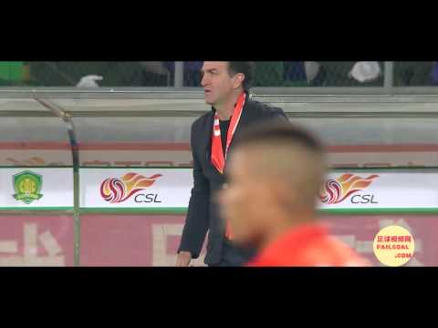 Vagner Love Hat-trick Beijing Guoan 0-3 Shandong Luneng by：FailGoal.com