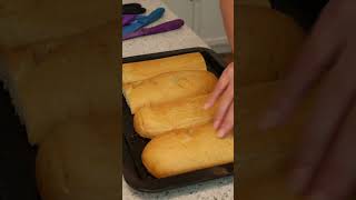French Bread Pizza with a Side Salad