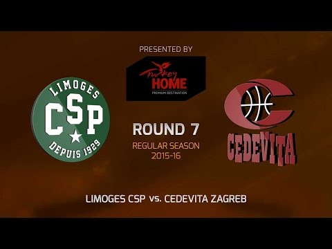 Highlights: RS Round 7, Limoges CSP 69-78 Cedevita Zagreb