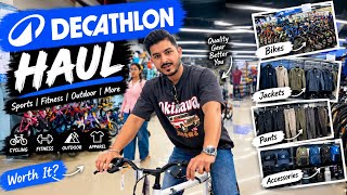 Decathlon Winter Haul 🔥| Best Jackets, Pants & Gym T-shirts | Try On & Review -N