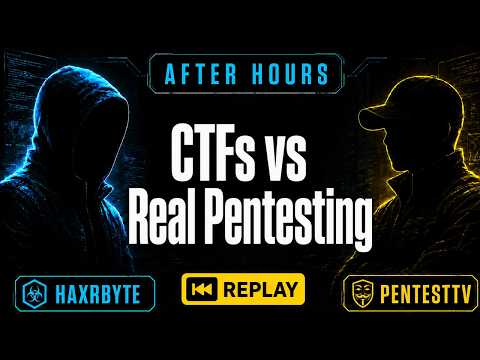 AH-001: After Hours in the GhostShell — CTFs vs Real Pentesting (6 Sep 2026)