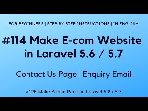 7 Make Admin Panel in Laravel 5 6 | Display Error Message on Login Failure | Logout Process