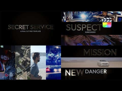 Secret Service Modular Template for Final Cut Pro — MotionVFX