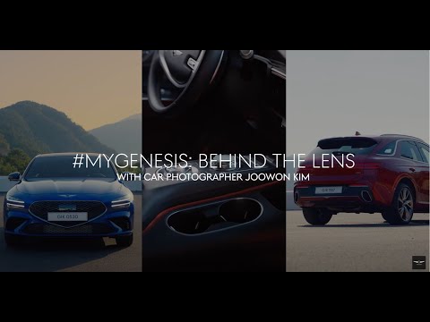 How to take exterior car photos | #MYGENESIS: Behind the Lens | Episode 1 | Genesis Europe