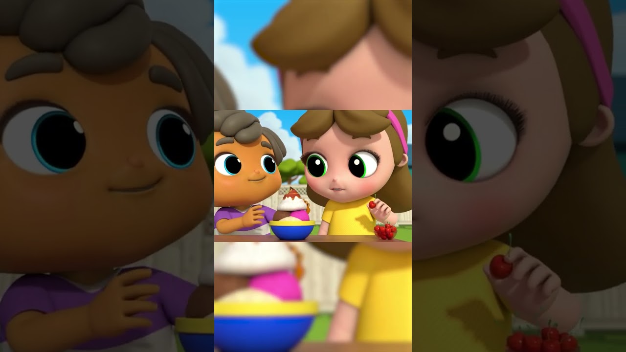 にじいろアイスを作ろう！カラフルでワクワク🍦🌈 #にじいろ #アイス #キッズ