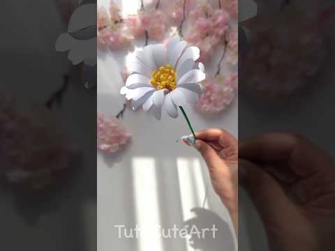 DIY cute paper Daisy flowers✨