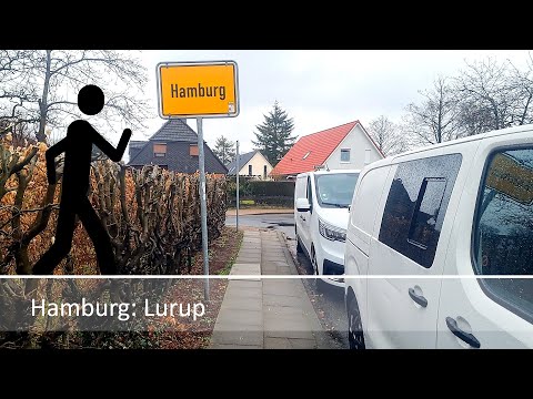 Der Geher in Hamburg: Lurup