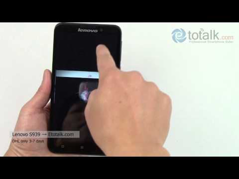 Lenovo S939 the 1st real Octa-Core Smartphone