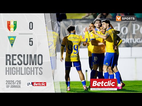 Resumo: Estrela Amadora 0-5 Estoril (Liga 25/26 #18)