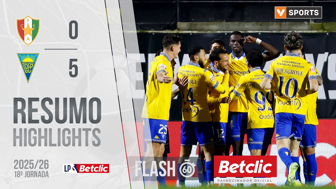 CF Estrela Amadora vs Estoril Praia Highlights
