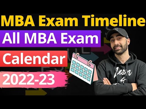 MBA 2022 - 23 Exams Timelines | CAT NMAT SNAP IIFT XAT CET TISS Schedule