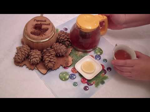 Напиток   Долголетия .Рецепт Имбирный чай с клюквой.