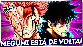 ELE VOLTOU! MEGUMI FINALMENTE É SALVO POR ITADORI COM SUA EXPANSÃO DE DOMÍNIO - JUJUTSU KAISEN 266