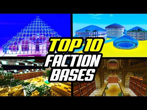 Insane Minecraft Factions Base Tours!!