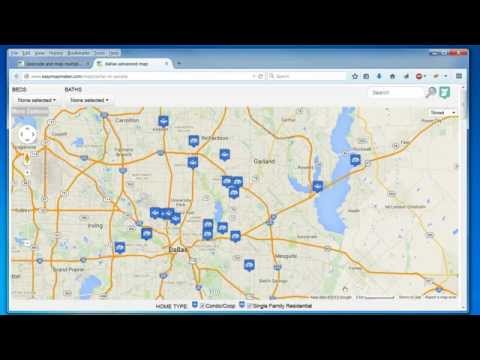 Customized maps with logo, pins, and filters