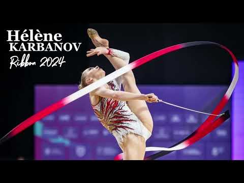 Hélène KARBANOV Ribbon 2024  (FRA) - Exact Cut - Music For RG Rhythmic Gymnastic #082 