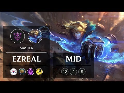 Ezreal Mid vs Ekko - KR Master Patch 9.2