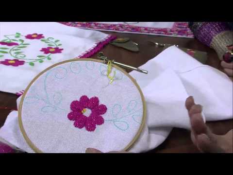 Mulher.com 14/05/2013 Valquiria Campanelli - Bordado mexicano  Parte 2/2