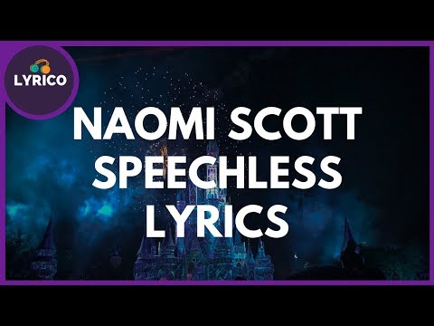 Naomi Scott - Speechless Full (Lyrics) 🎵 Lyrico TV Video