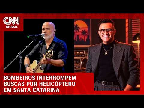 Bombeiros interrompem buscas por helicóptero que transportava cantor Rick | CNN PRIME TIME