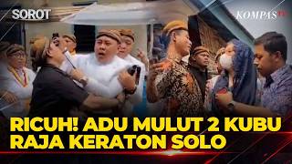 Download lagu Saling Dorong! Ricuh 2 Kubu Raja Keraton Solo di Acara Gamelan Sekaten mp3