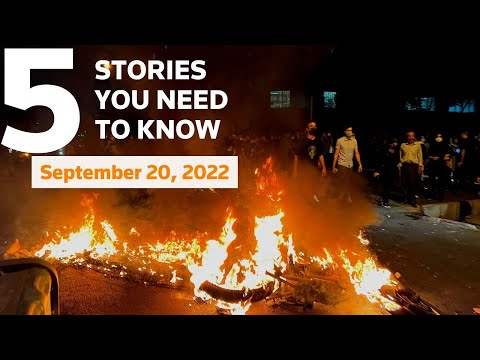 September 20, 2022: Trump's home search, Queen, Martha's Vineyard, Ukraine heads east, Iran