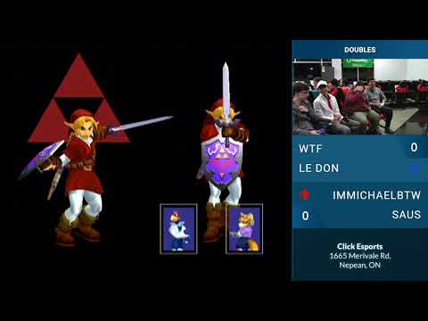 WTF & Le Don vs Immichaelbtw & SAUS — Doubles — Melee Mondays at Click #70