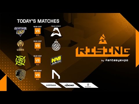 LIVE: Galaxy Racer vs Spirit Academy - BLAST Rising 2021 - Playoffs