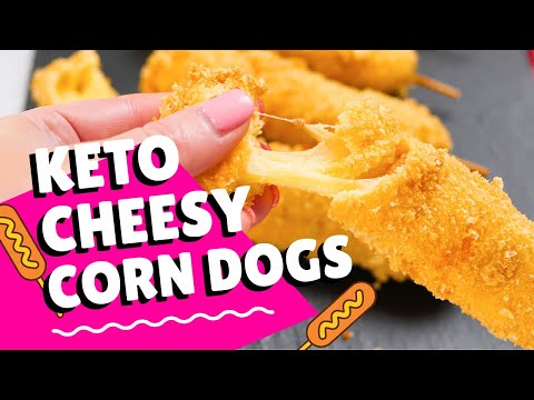 How To Make Keto Corn Dogs with Low Carb Batter -...