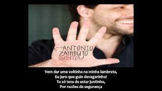 António Zambujo -  Lambreta (LETRA 1080p)