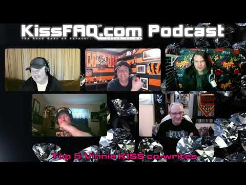 KissFAQ Podcast Ep.618 - Top 5 Vinnie co-writes with KISS