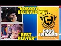 UNKNOWN Gets *EMOTIONAL* After WINNING First FNCS Tournament! *NEW BEST CONTROLLER PLAYER*