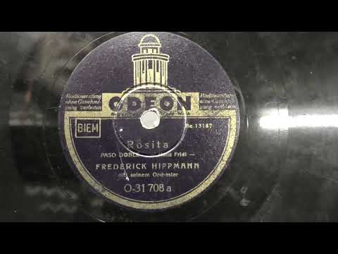 Orchester Frederick Hippmann (accordeon): Rosita. (1938).