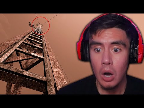 I NEED TO CLIMB TO THE TOP OF A TOWER TO SAVE THE WORLD WHILE A MONSTER IS LITERALLY ON MY CHEEKS