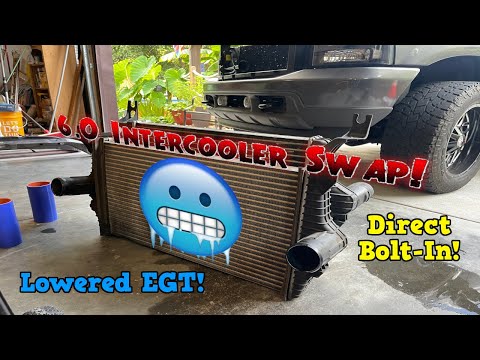 Lower EGTs in Your Powerstroke - 6.0 Intercooler Upgrade Install