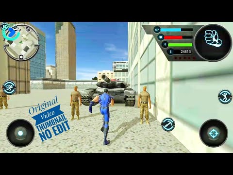 Rope Hero Revolution Crime Simulator Vice Town #2 (Naxeex LLC) Android Video Gameplay HD