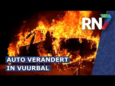 Autobrand in Nijmegen wordt groter na breken benzinetank