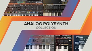 Video thumbnail for Analog Polysynth Collection by Roland Cloud