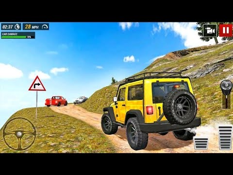 Offroad 4x4 Jeep Wrangler Driving Adventure - New Android Games 2021 | Jeep wala Game |