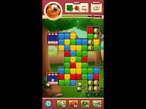 Toon Blast Level 6464 - NO BOOSTERS 🐻🐺🐱 | SKILLGAMING ✔️