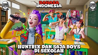 Download lagu INDONESIAN DUBBING: HUNTRIX AND SAJA BOYS AT SCHOOL - KPOP ANIMATION DEMON HUNTERS mp3