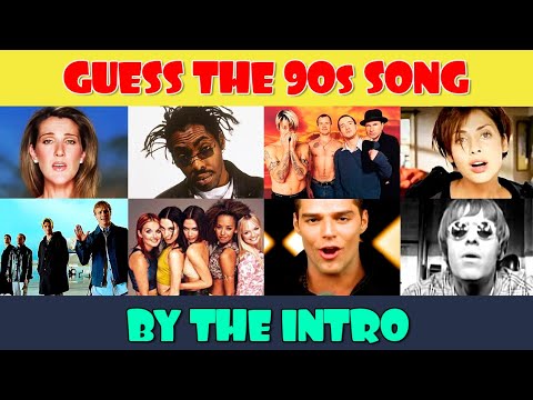 Guess the 90s Song by the Intro | Iconic 90s Song Intros Quiz