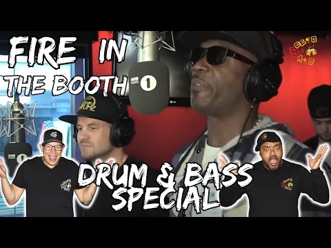 THIS IS HOW YOU "DRUM & BASS"! | Americans React to Fire in the Booth - Drum & Bass Special