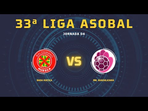 33ª Liga ASOBAL J04: Bada Huesca - Cívitas Balonmano Guadalajara 34-26