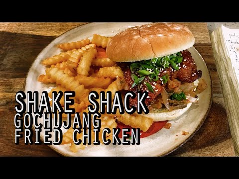 Woo Can Cook | Korean Fried Chicken Sando (Shake Shack)