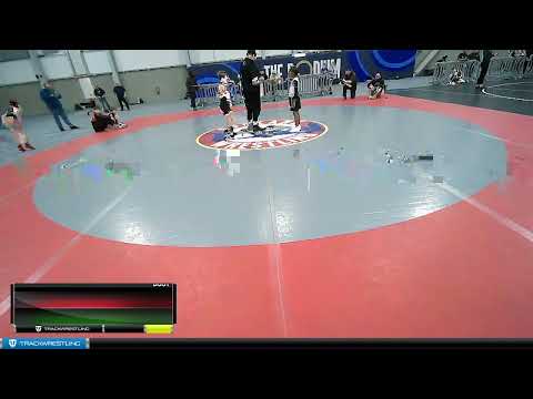 63 Lbs Cons. Round 3 - Jordan Hall, Wrestling Rhinos Wrestling Club Vs Daniel Moran, NWWC F368