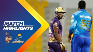 Full Match Highlights - AD Knight Riders V/S MI Emirates - 20:20 Cricket - 21/01/2023 - ILT20-2023