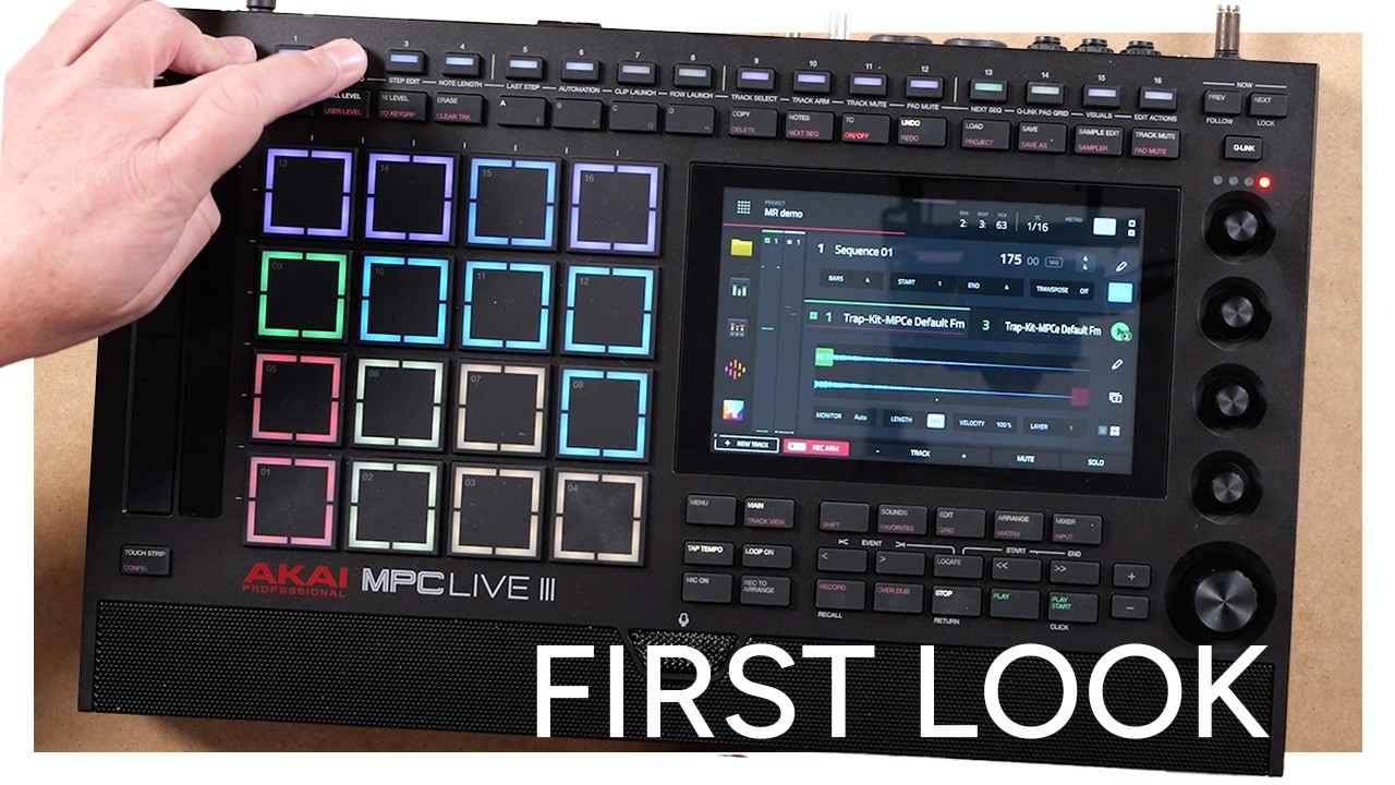 AKAI ｜ MPC LIVE Akai Professional MPC Live III Standalone Music Production