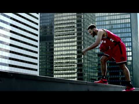 Cory Joseph Shot Attempt.... From the Top of a Skyscraper